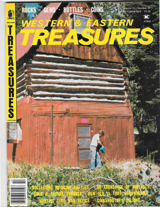 Western & Eastern Treasures Magazine - Gold Metal Detecting Oct 1978 M4