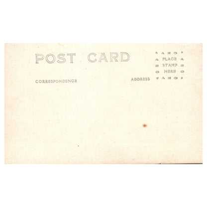 Fighting the Billows in an American Man O' War - Original Postcard RPPC P3-6