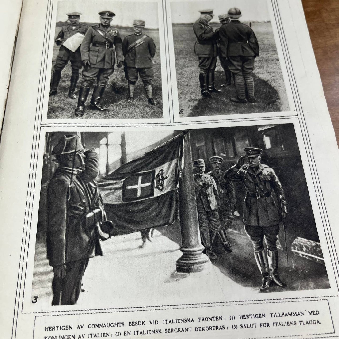 Rare WWI Swedish Magazine: War Pictures From All Fronts September 1917 B1