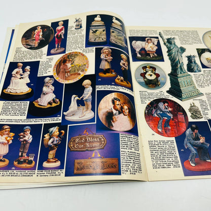 1985 Downs’ Collectors Showcase Catalog Lot of 2 Figurines Plates Milwaukee FL2