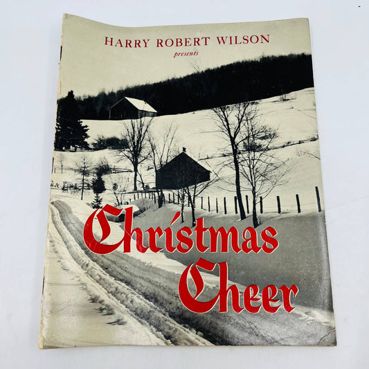 1957 Christmas Cheer Harry Robert Wilson Sheet Music Book TA6