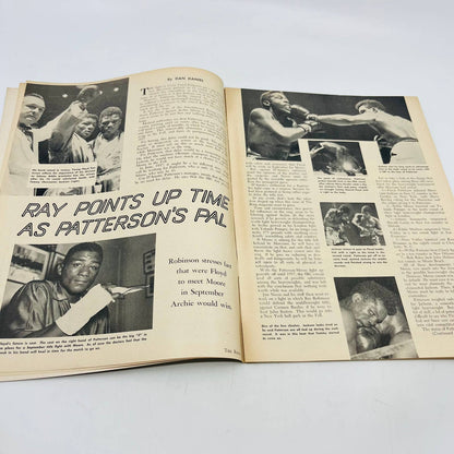 1956 Aug - The Ring Boxing Magazine Floyd Patterson Hurricane Moore Fullmer TA5