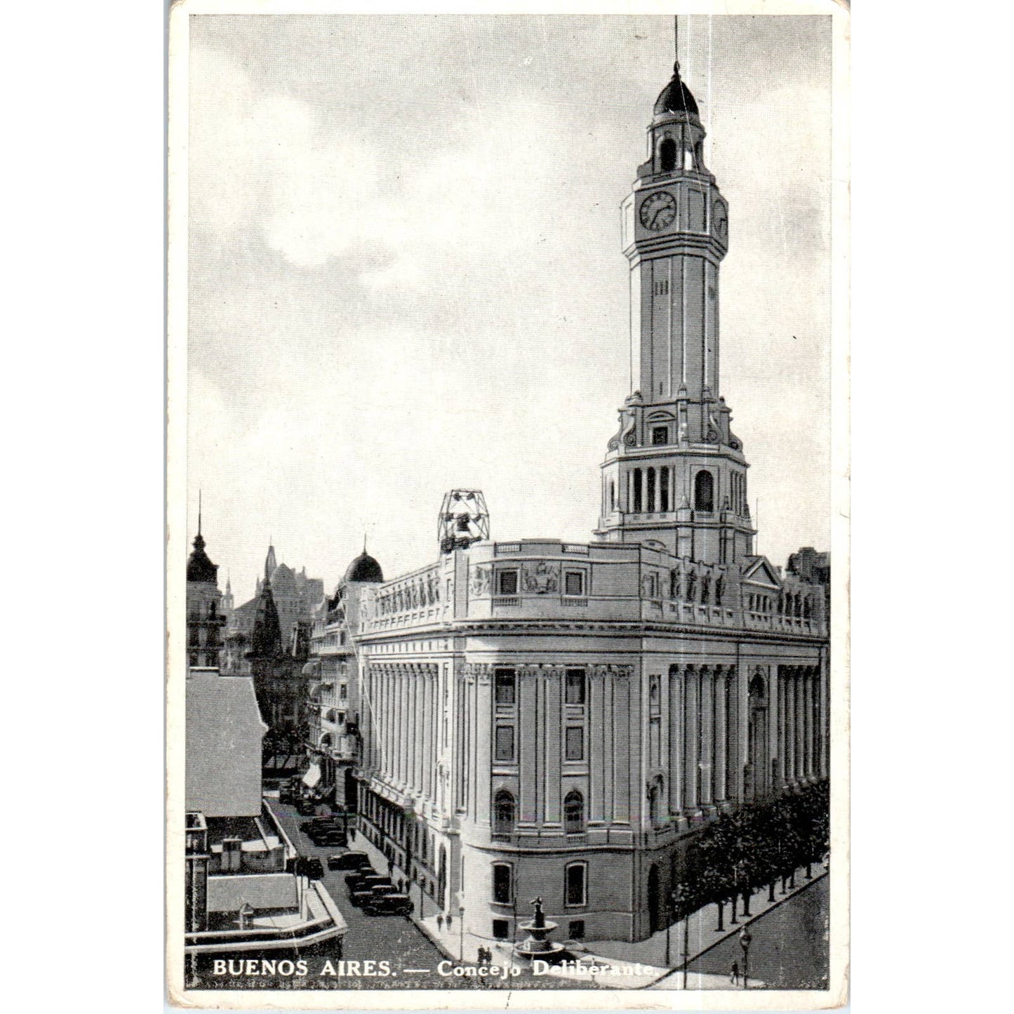 Buenos Aires Concejo Deliberante Original Postcard TK1-P13