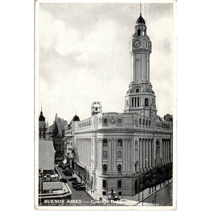 Buenos Aires Concejo Deliberante Original Postcard TK1-P13