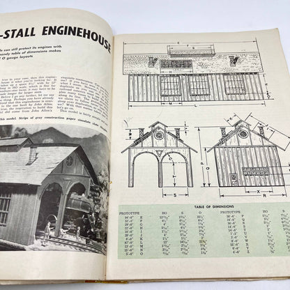 1960 Easy-To-Build Model Railroad Structures Model Train Library TF8