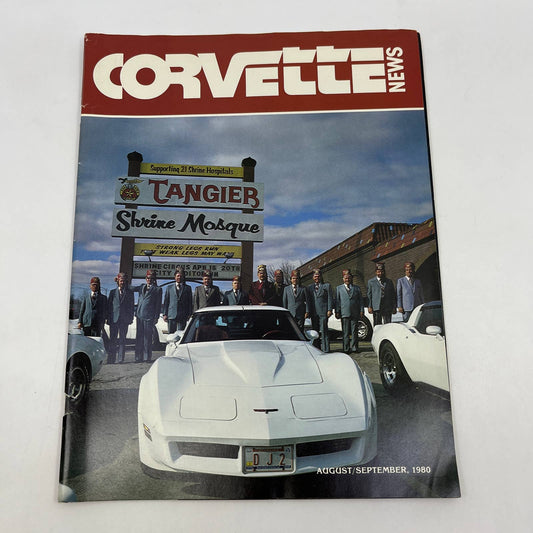 1982 Aug/Sept Corvette News Magazine Eagle GT '59 Vette Retrospective TG1