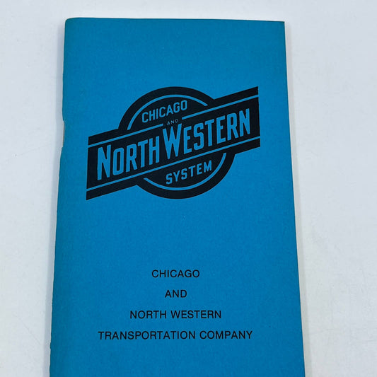 1988 Chicago & Northwestern Railroad Track Maintenance Handbook TG6