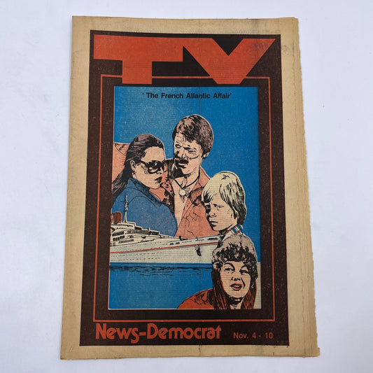 1979 Nov 4 Bellville IL News-Democrat TV Listings The French Atlantic Affair L4-1