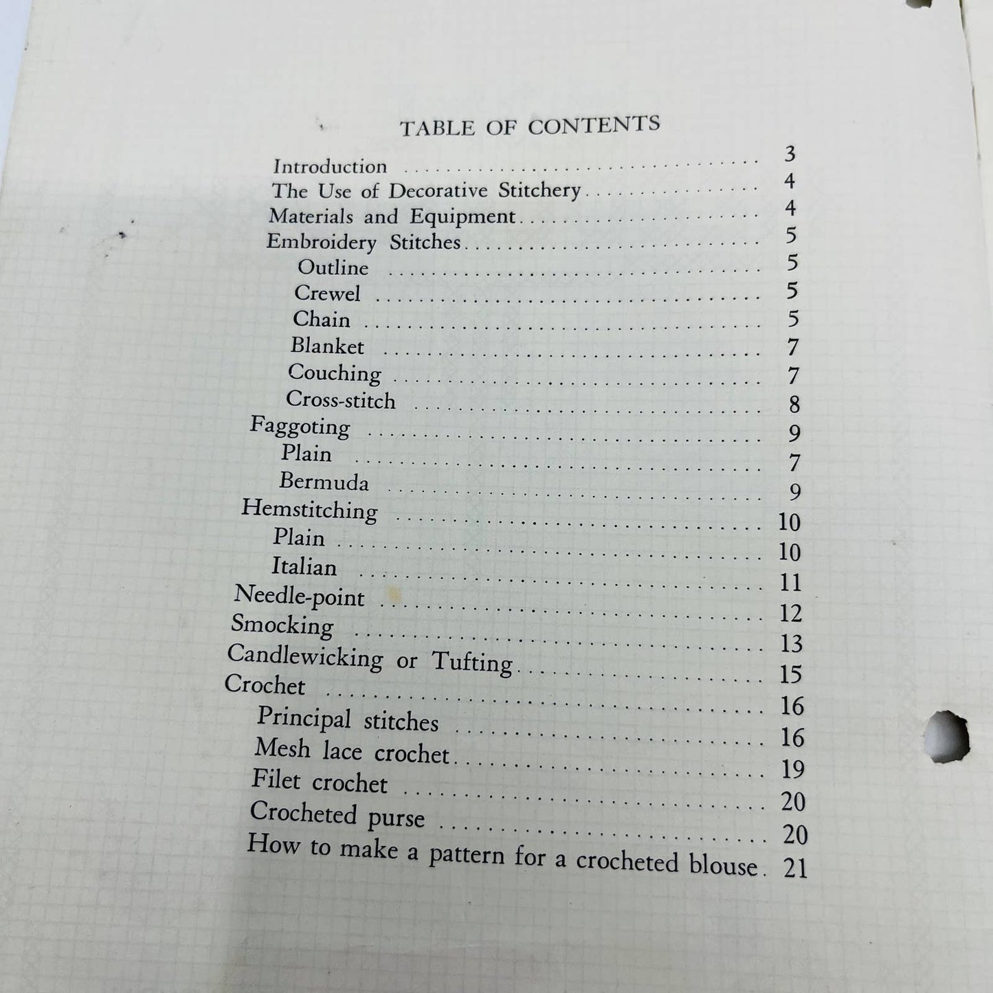 1935 Home Needlework Sewing Booklet University of Nebraska Agricultural SA7