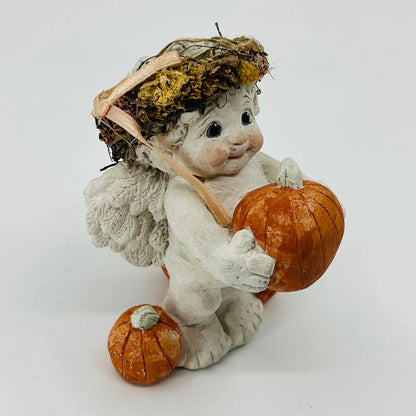 Vintage Dreamsicles Figurine DC206 Pumpkin Patch Cherub Kristin TD2