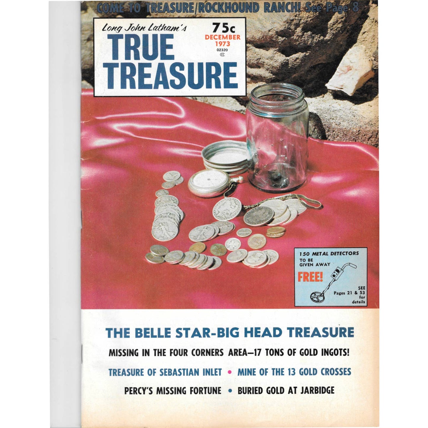 Long John Latham's Treasure Magazine - Gold Mining Metal Detecting Dec 1973 M5