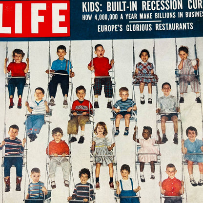 1958 June 16 LIFE Magazine Kids Built Recession Cure Europe Restaurants TA4