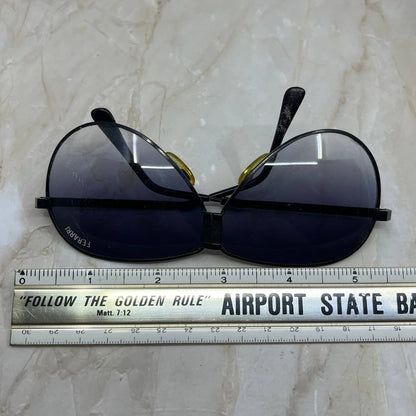 Ferrari Men's Aviator Folding Black Rim Sunglasses Eyeglasses Frames TJ1-G3-1