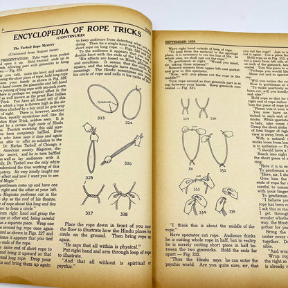 1956 September - Tops Magazine of Magic - Tricks Magicians TF7