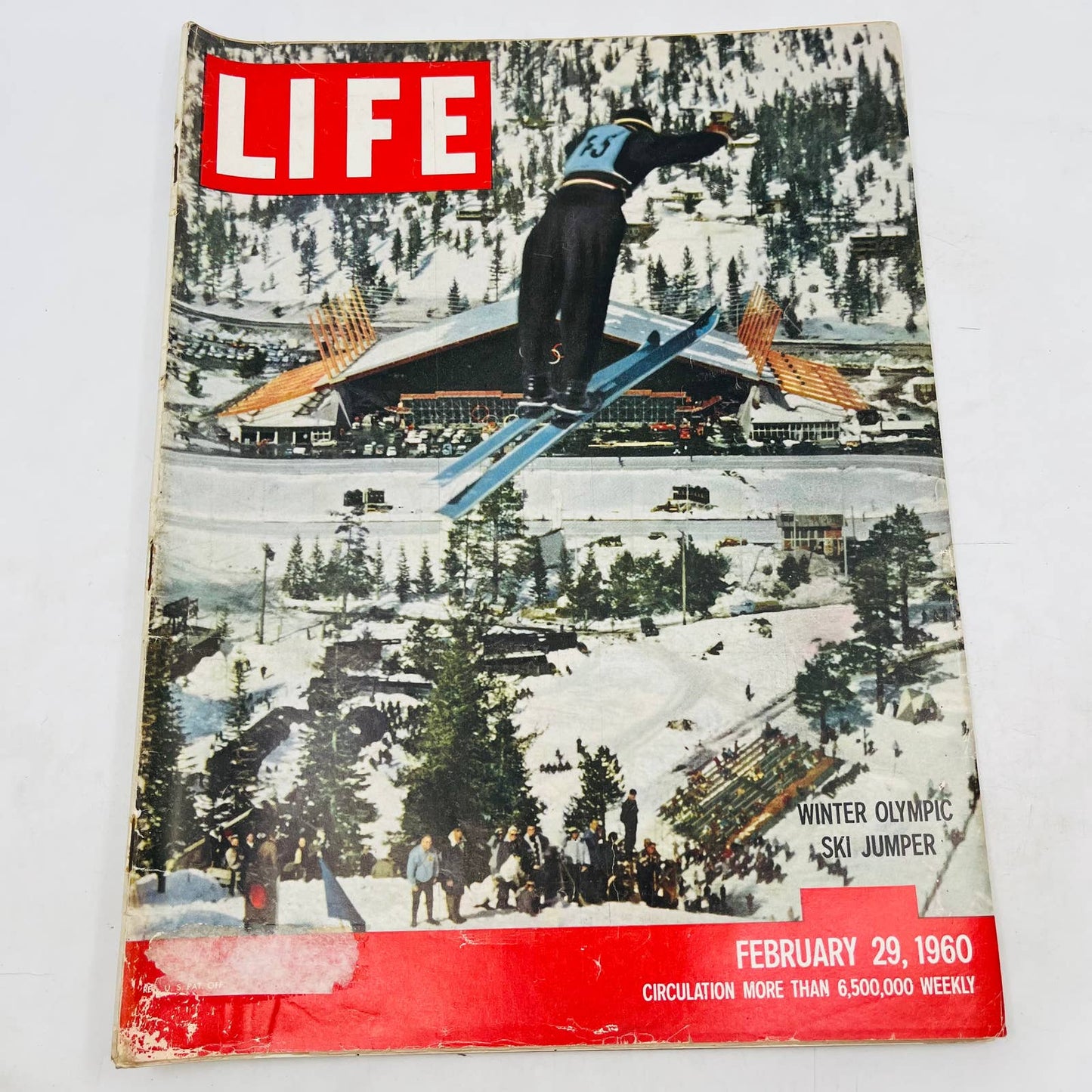 Life Magazine February 29 1960 Winter Olympics Dominican Republic Astronauts TA8