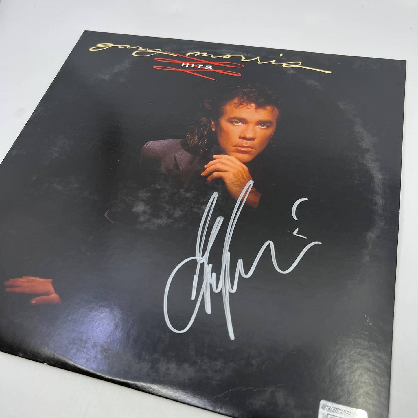 Gary Morris Hits Vinyl Record Autographed Signed Authenticated TH3
