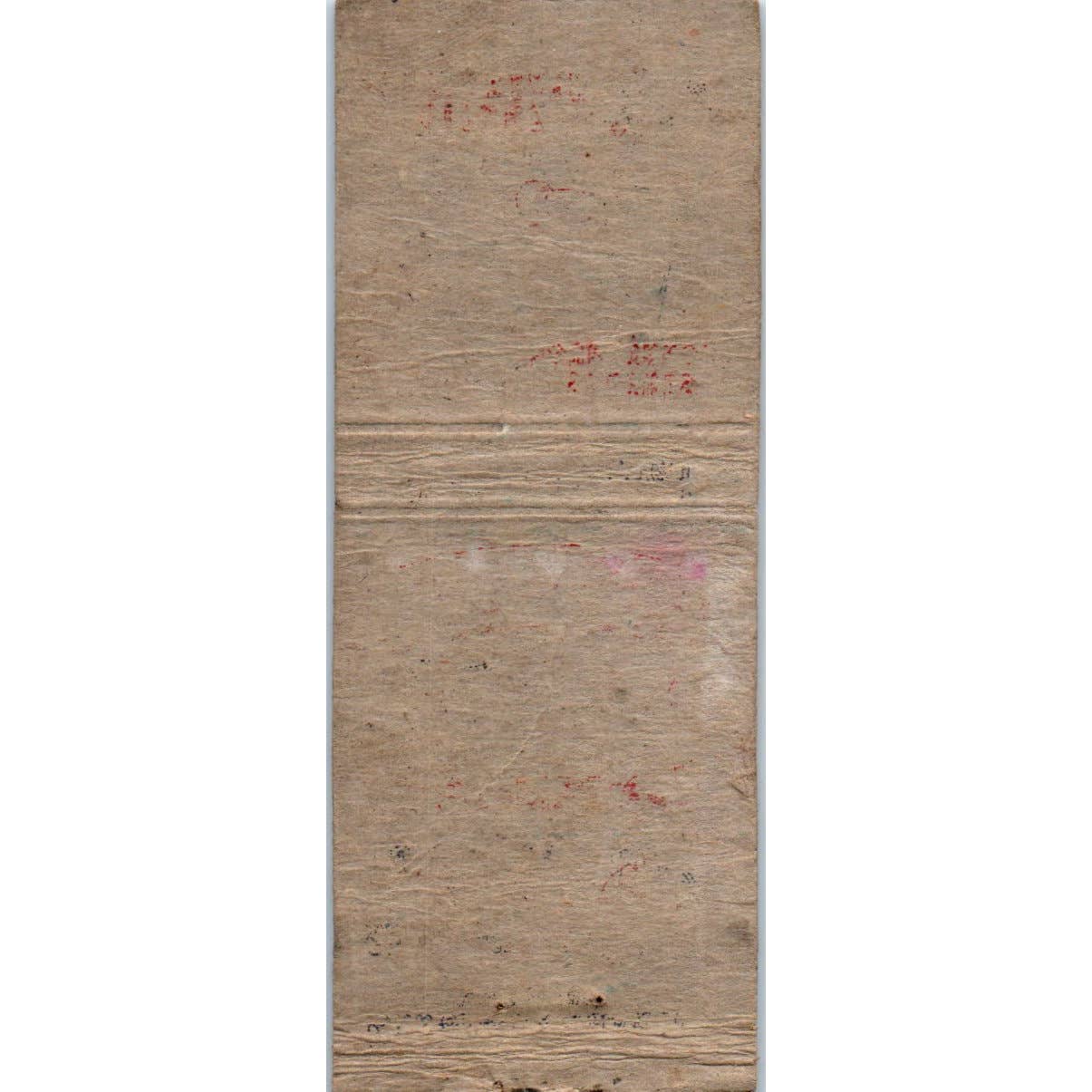 Vintage Matchbook Cover Throat Soothing F&F Cough Lozenges SE5-2