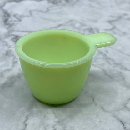 Jeannette JADITE 1/4 Measuring Cup Uranium Vaseline Glass Utility Ware TD6