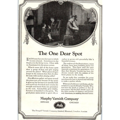 c1920 Harper's Magazine Ad - The Lowes Bros. Company Paints Dayton OH TF6-1