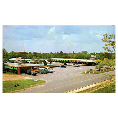 Vintage Postcard - Capri Motel - Monticello Florida AD9