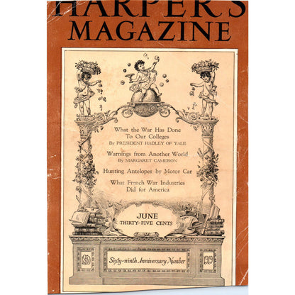 c1920 Harper's Magazine Ad - US Rubber System United States Tires EA3