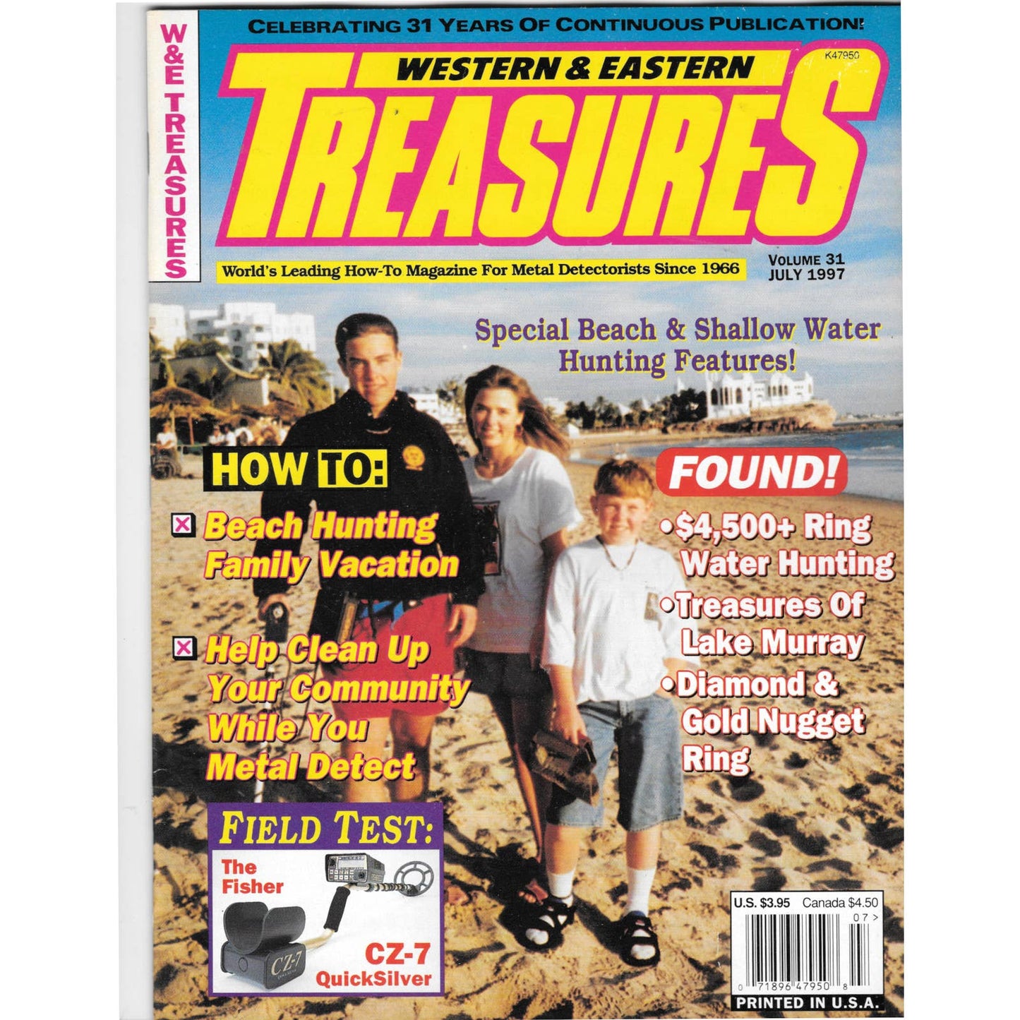 Western & Eastern Treasures Magazine - Treasure Hunting July 1997 M6