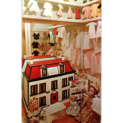 Henry Morrison Flagler Museum Dolls Whitehall Way Palm Beach FL Postcard PB9