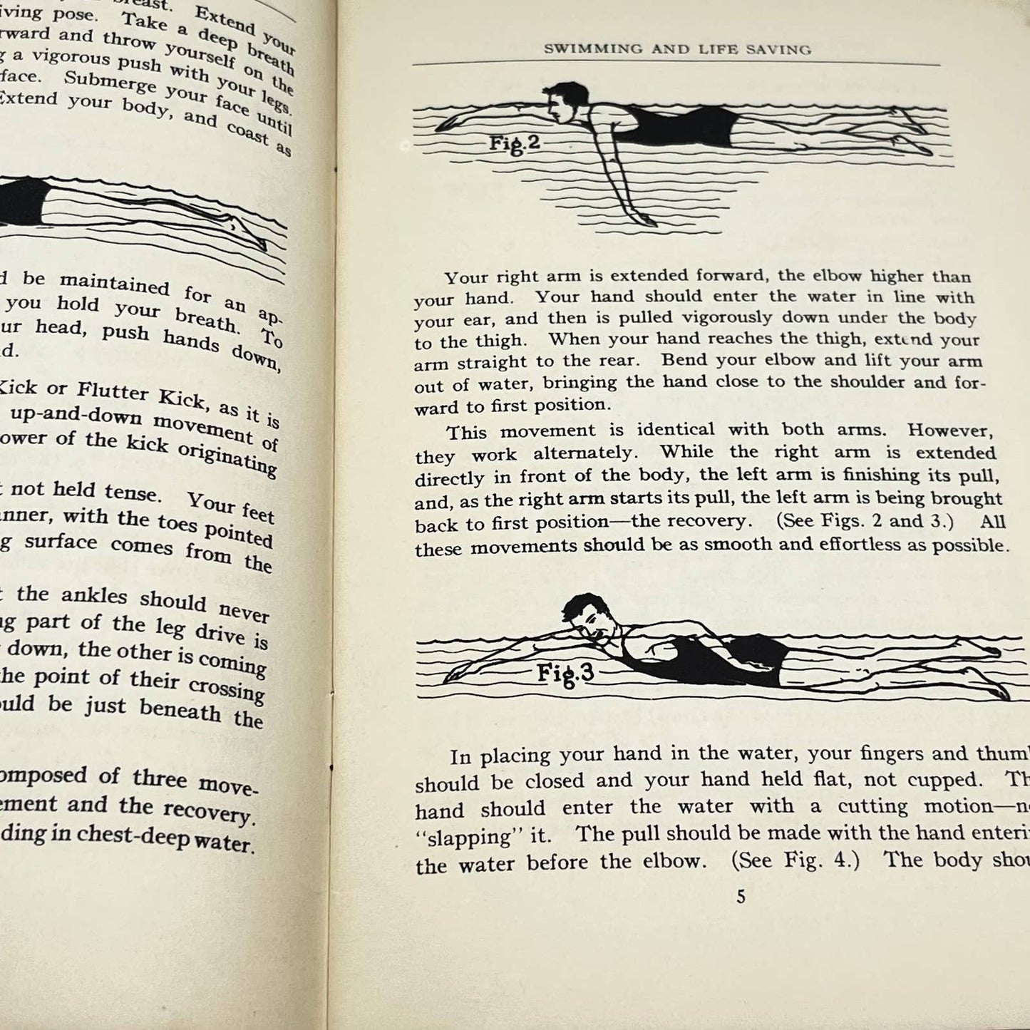 1930s Swimming and Life Saving Booklet Metropolitan Life Insurance TF7