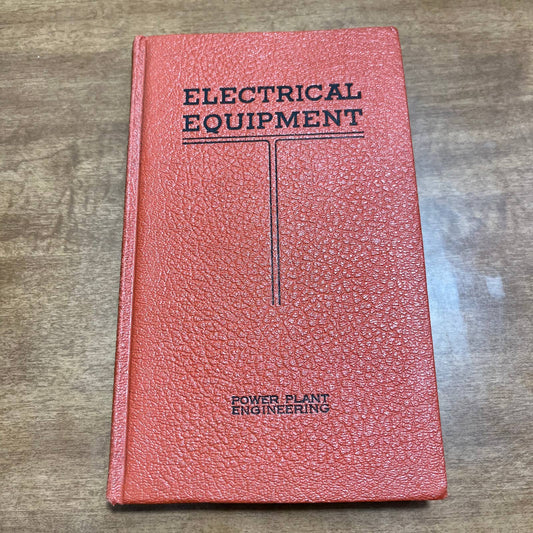 Electrical Equipment Power Plant Engineering 1938 Technical Publishing Co. TH4