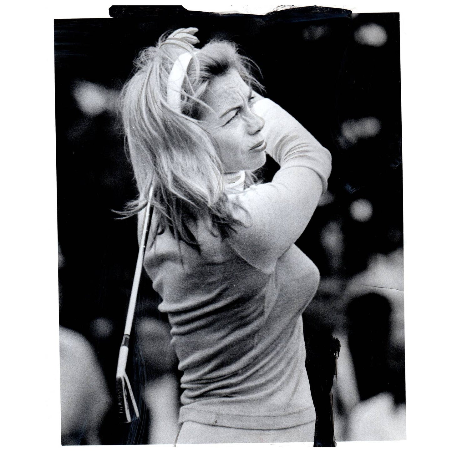 1973 Original Press Photo Ladies' PGA Golf Marlene Hagge 8x10 AD1