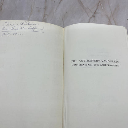 The Antislavery Vanguard: New Essays on the Abolitionists - 1965 TC5