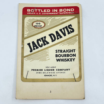 Jack Davis Whiskey Label Premier Liquor Company 3185 Delaware Ave Kenmore NY
