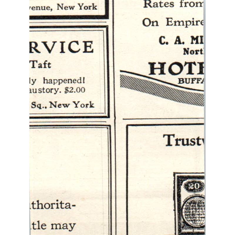 St. Charles Hotel New Orleans Louisiana - 1921 Original Ad TJ7-S7