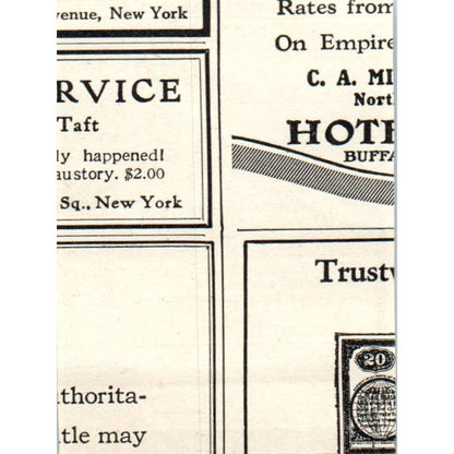 St. Charles Hotel New Orleans Louisiana - 1921 Original Ad TJ7-S7