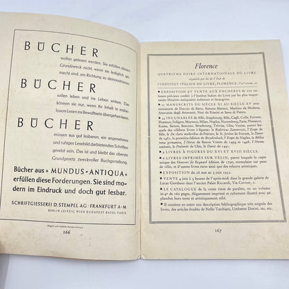 1932 Philobiblon Zeitschrift für Bücherliebhaber Book Collectors Magazine #5 TF3