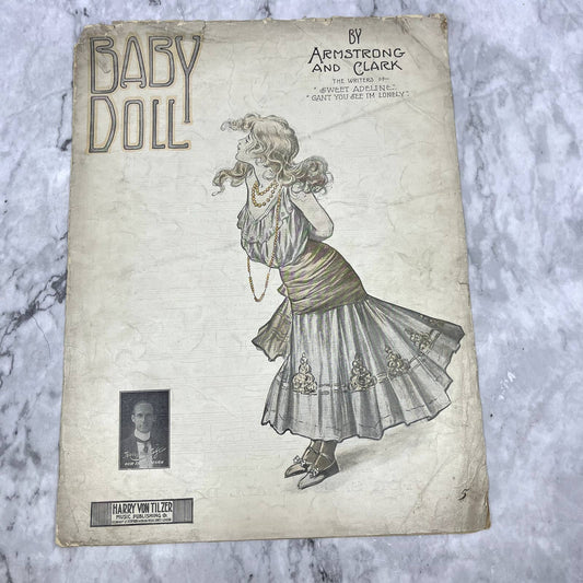 Baby Doll Armstrong and Clark 1908 Sheet Music TK2-SM2