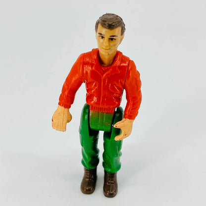 Tootsietoy Lumberjack Plastic Action Figure Hong Kong 2.75” TD9