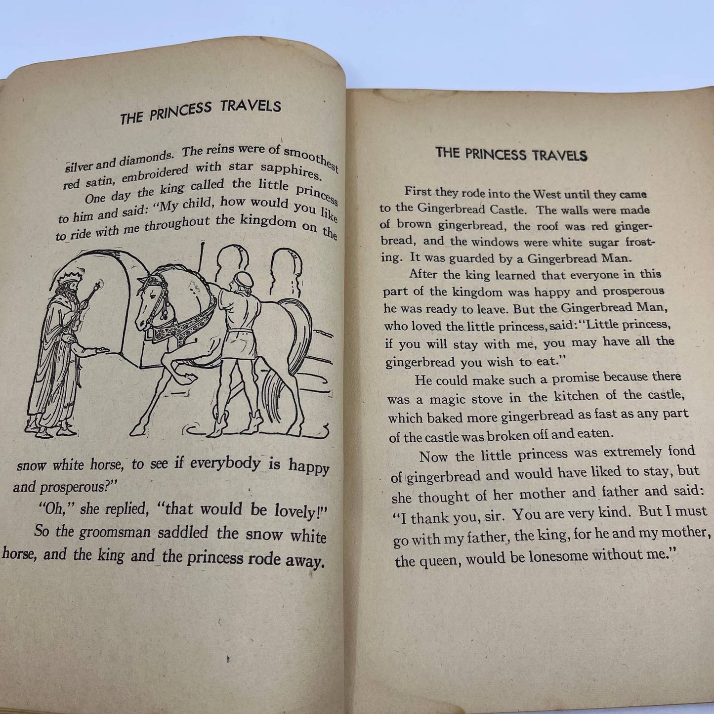 1942 Children's Stories We Like Coloring Book Madsen Cover Illustrated TH8