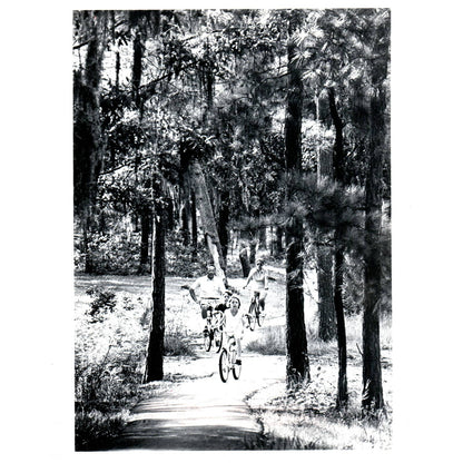 1984 Press Photo Cycling Resort Island Bicycling Craze Miami FL 8x10" AD3