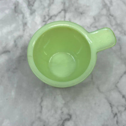 Jeannette JADITE 1/4 Measuring Cup Uranium Vaseline Glass Utility Ware TD6