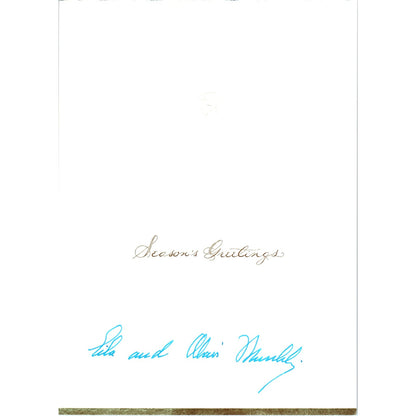 1960s Christmas Card from The Embassy of FInland B15