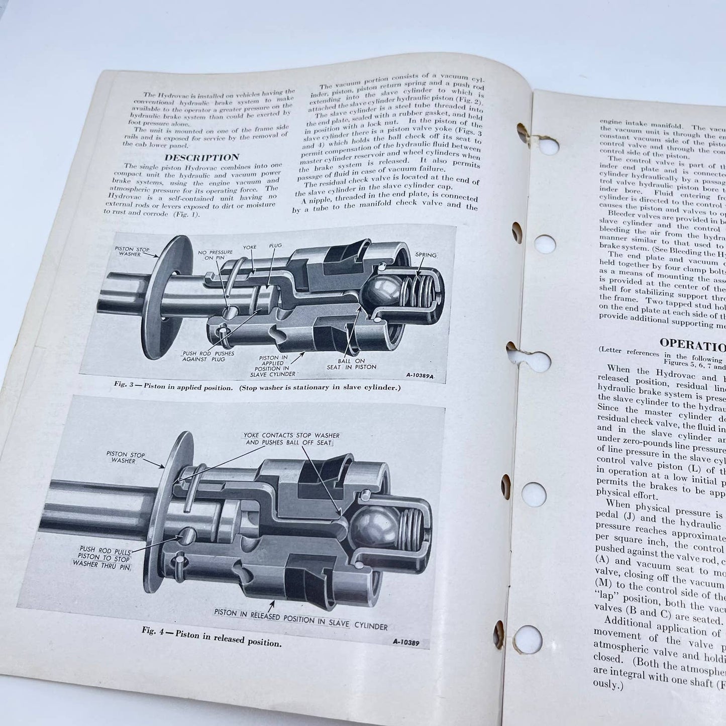 1940s Shop Talks for International Truck Servicemen #26 Vacuum Power Unit TF8