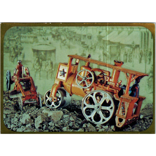 1969 Hallmark Steam Roller Mechanical Toys Continental Original Postcard TK1-P18