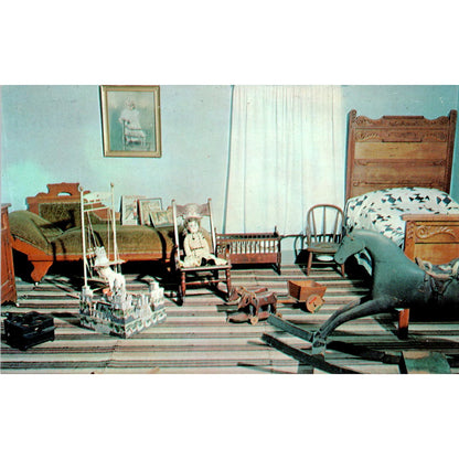 Amana Home Children's Room and Toys Amana Iowa Original Postcard PB6