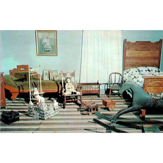 Amana Home Children's Room and Toys Amana Iowa Original Postcard PB6