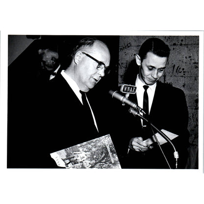 Senator Mundt Interviewed After Convocation Address 1964 Original Photo TK1-P4