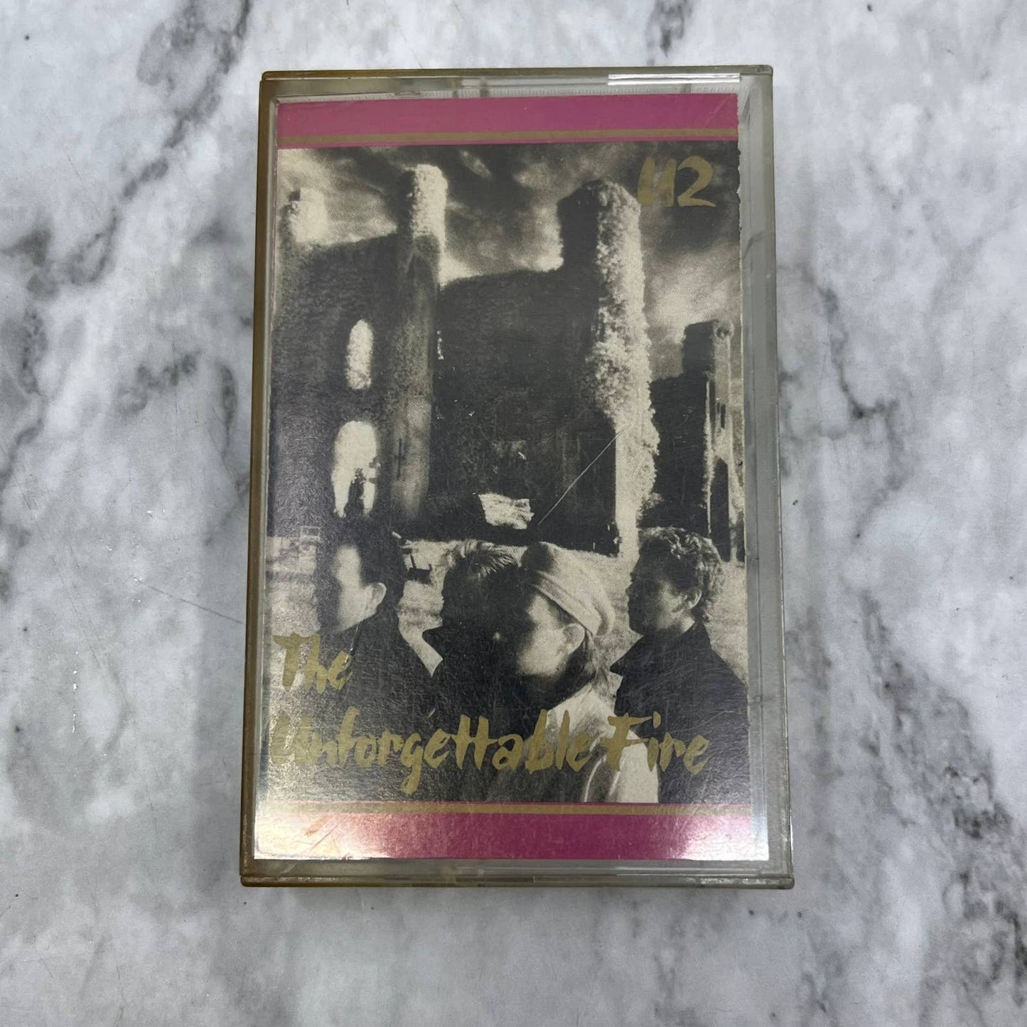 U2 - The Unforgettable Fire (Cassette, 1984)  Cassette Tape TJ6-80
