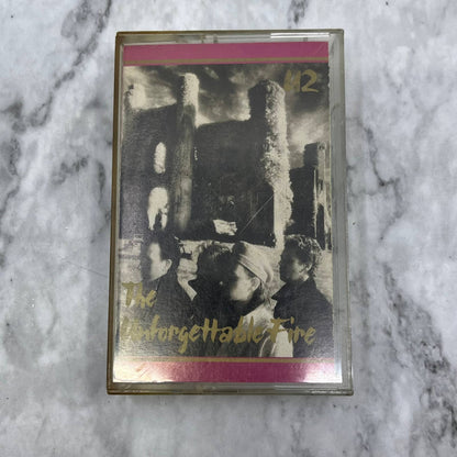 U2 - The Unforgettable Fire (Cassette, 1984)  Cassette Tape TJ6-80