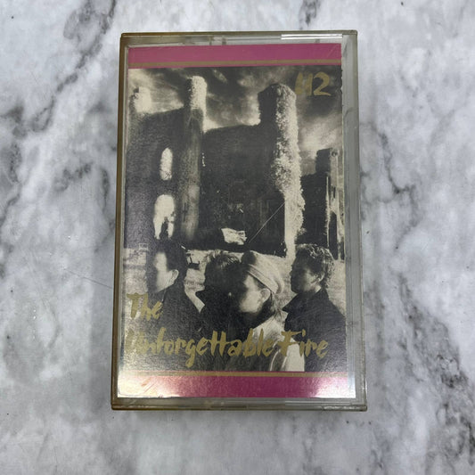 U2 - The Unforgettable Fire (Cassette, 1984)  Cassette Tape TJ6-80