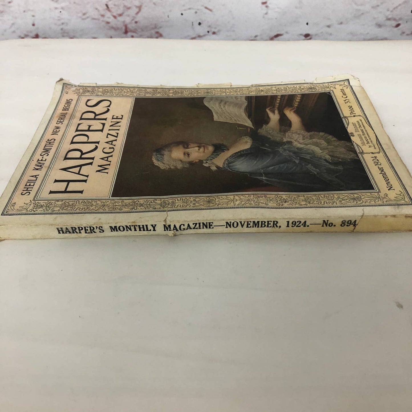 Harper's Monthly November 1924 Madame Favart Sheila Kaye-Smith Many Ads